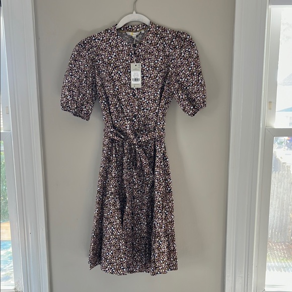 Boden Dresses & Skirts - NWT Boden Paisley Tiered Shirt Dress Size 6 L